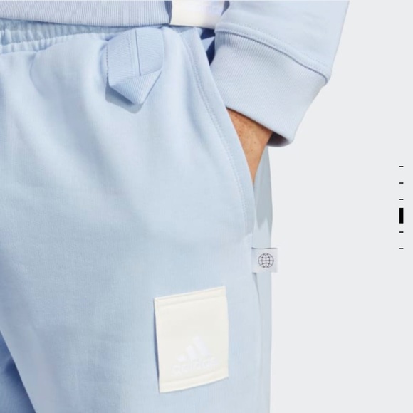 ADIDAS LOUNGE HEAVY FRENCH TERRY PANTS - Picture 5 of 8